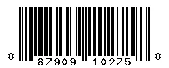 UPC barcode 887909102758