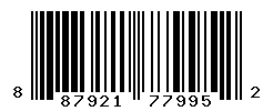 UPC barcode number 887921779952
