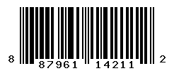 UPC barcode number 887961142112