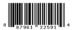 UPC barcode 887961225914