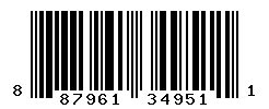 UPC barcode 887961349511