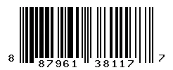 UPC 887961381177 barcode image