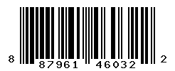 UPC barcode number 887961460322