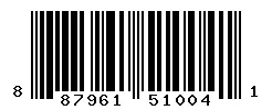 UPC 887961510041 barcode image