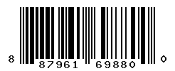 UPC barcode number 887961698800