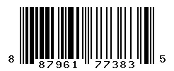 UPC 887961773835 barcode image