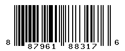 UPC barcode 887961883176
