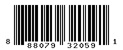 UPC barcode number 888079320591