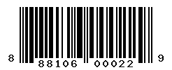 UPC barcode number 888106000229