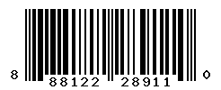 UPC barcode number 888122289110