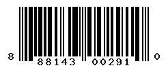UPC 888143002910 barcode image