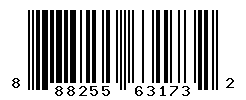 UPC barcode number 888255631732