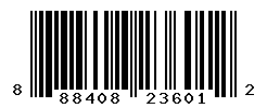 upc 888408236012 barcode image