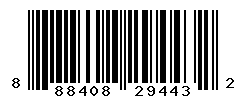 UPC barcode number 888408294432