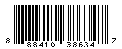 UPC barcode number 888410386347