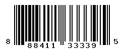 UPC barcode number 888411333395
