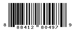 UPC barcode 888412804979