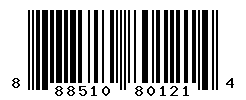 UPC barcode number 888510801214
