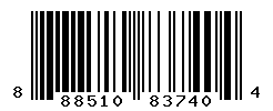 upc 888510837404 barcode image