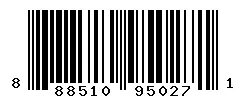 UPC 888510950271 barcode image