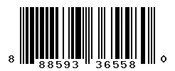 UPC barcode 888593365580