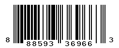 UPC barcode 888593369663
