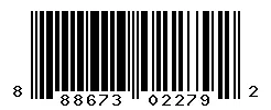 UPC barcode 888673022792
