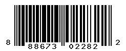 UPC 888673022822 barcode image