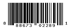 UPC barcode 888673022891
