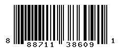 UPC barcode number 888711386091