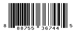 888755367445 barcode