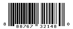 UPC 888767321480 barcode image