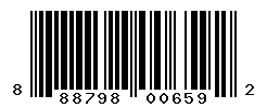 UPC barcode number 888798006592