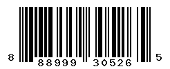 UPC barcode number 888999305265