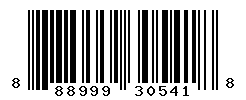 UPC barcode number 888999305418