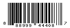 UPC barcode number 888999444087