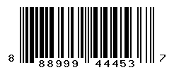 UPC barcode number 888999444537