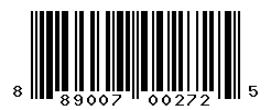 UPC barcode number 889007002725