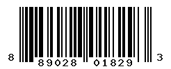 UPC barcode number 889028018293