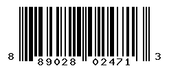 UPC barcode number 889028024713