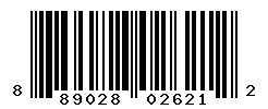 UPC barcode number 889028026212