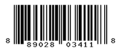 UPC barcode number 889028034118