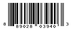 UPC barcode number 889028039403