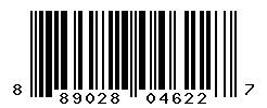 UPC barcode number 889028046227