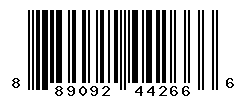UPC barcode number 889092442666