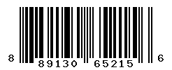 UPC barcode number 889130652156