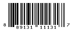 UPC barcode number 889131111317