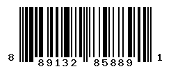 upc 889132858891 barcode image