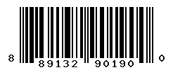 upc 889132901900 barcode image