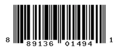 889136014941 barcode